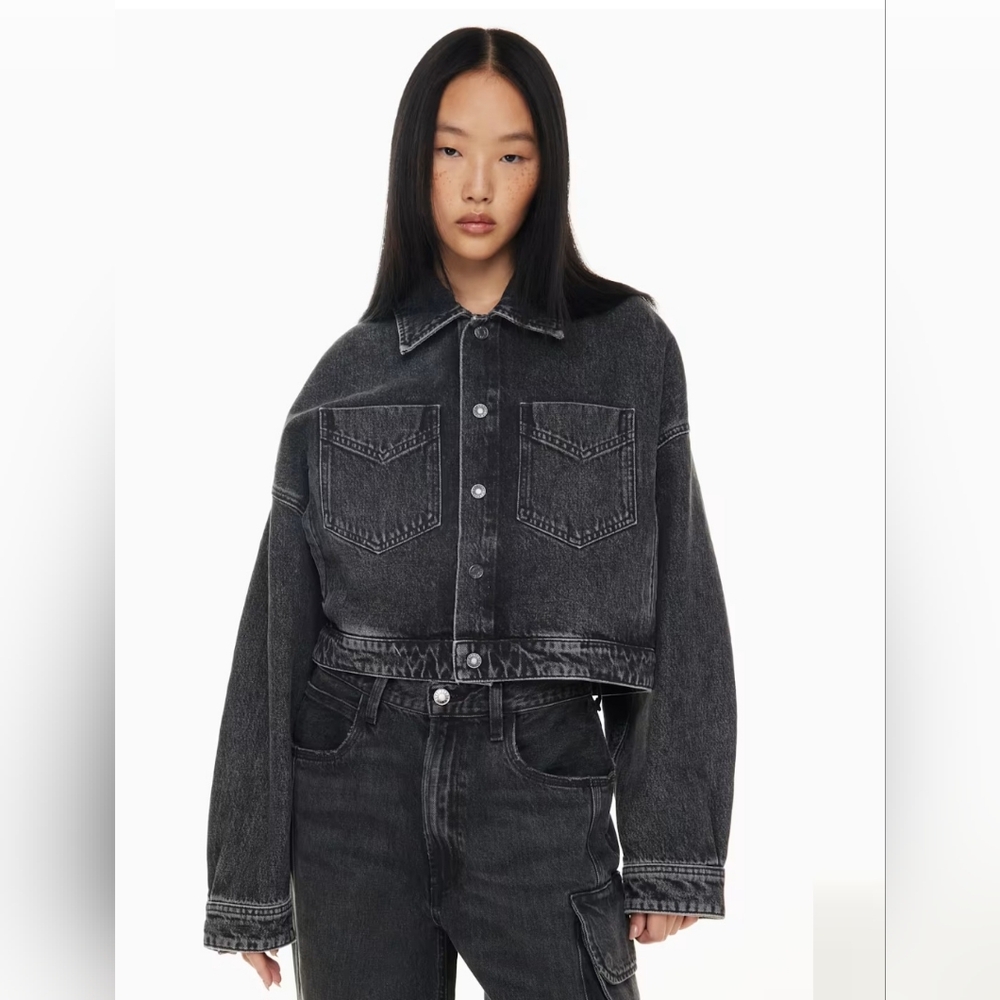 AGOLDE Hera Denim Jacket In Paradox, Size Small